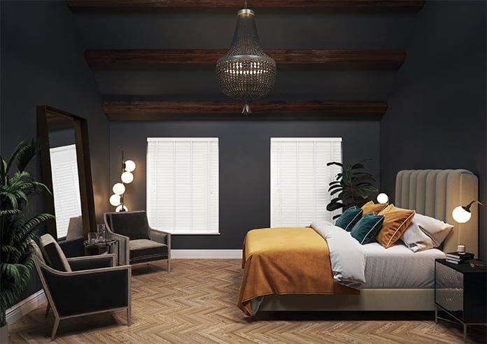 Ecowood Deluxe, Supreme White Fine Grain - Motorised Venetian Blind - Image 12